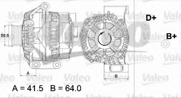 VALEO 437474 Alternator